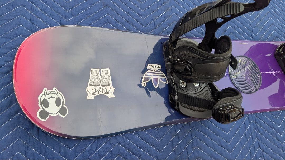 130cmスノーボード ビンディング付き