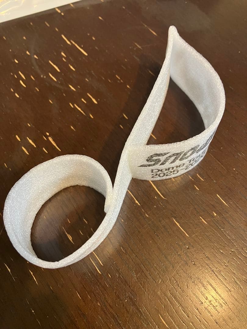  Man ドームツアー ペンライト 2本 音符落下物と銀テープ2本セット