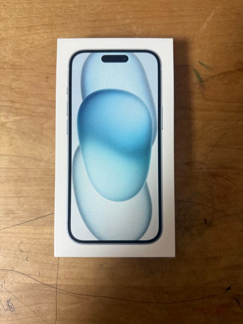 【新品未使用】 iPhone 15 ブルー本体 128GB SIMフリー