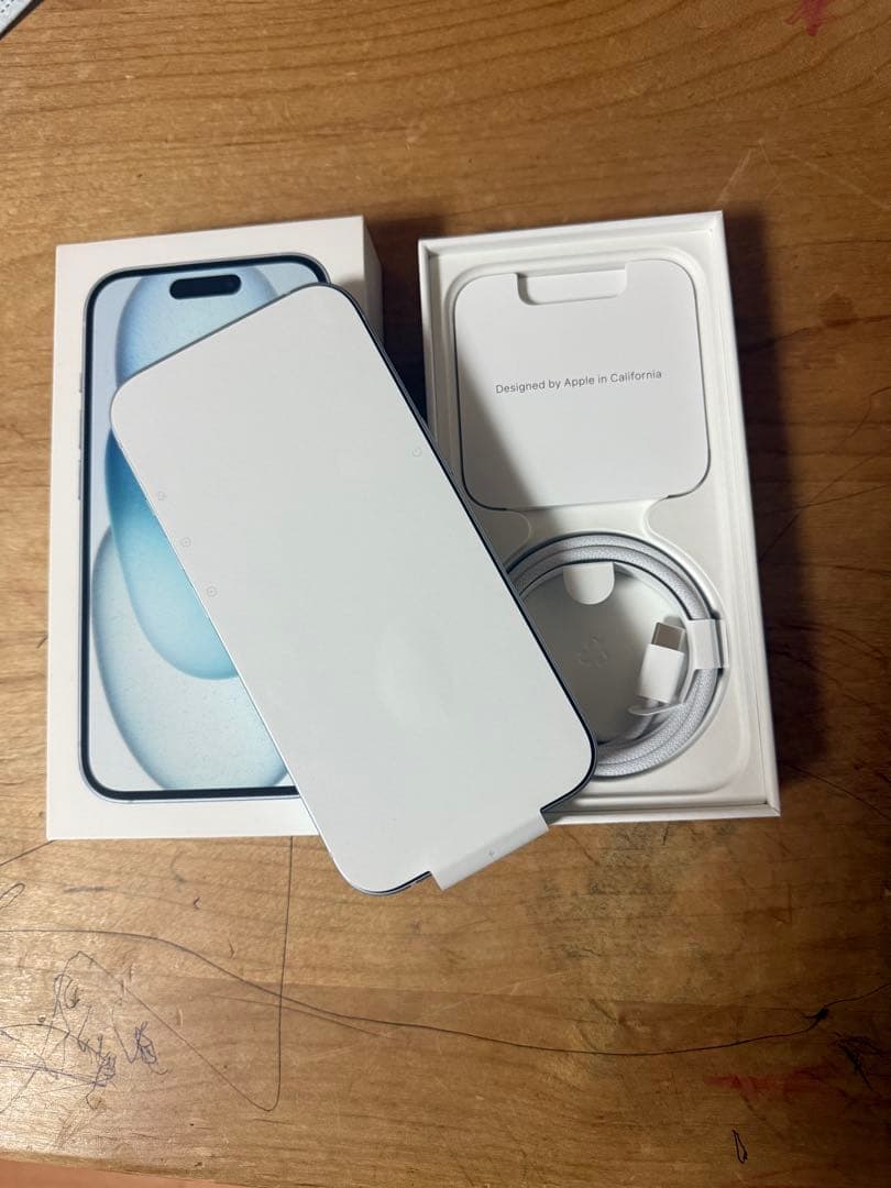 【新品未使用】 iPhone 15 ブルー本体 128GB SIMフリー