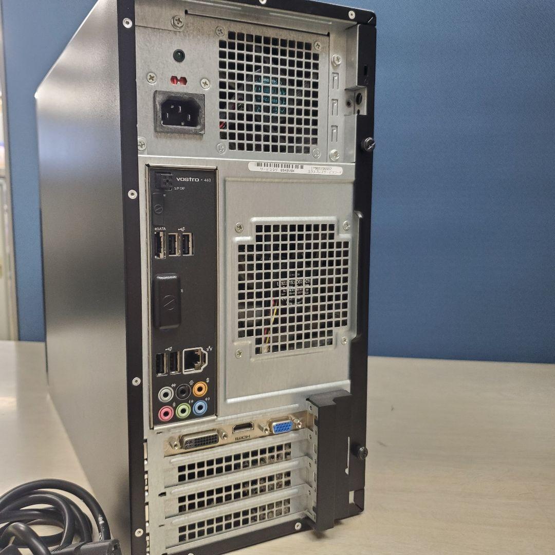 Vostro 460／Core i7-2600／SSD／8GB／Win10