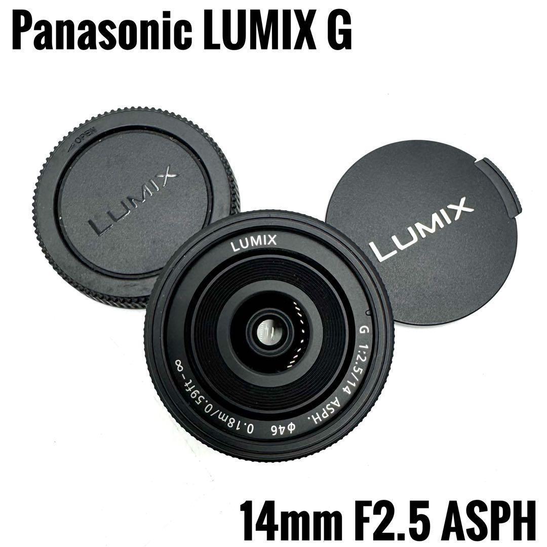 動作良好 Panasonic LUMIX G 14mm F2.5 H-H014