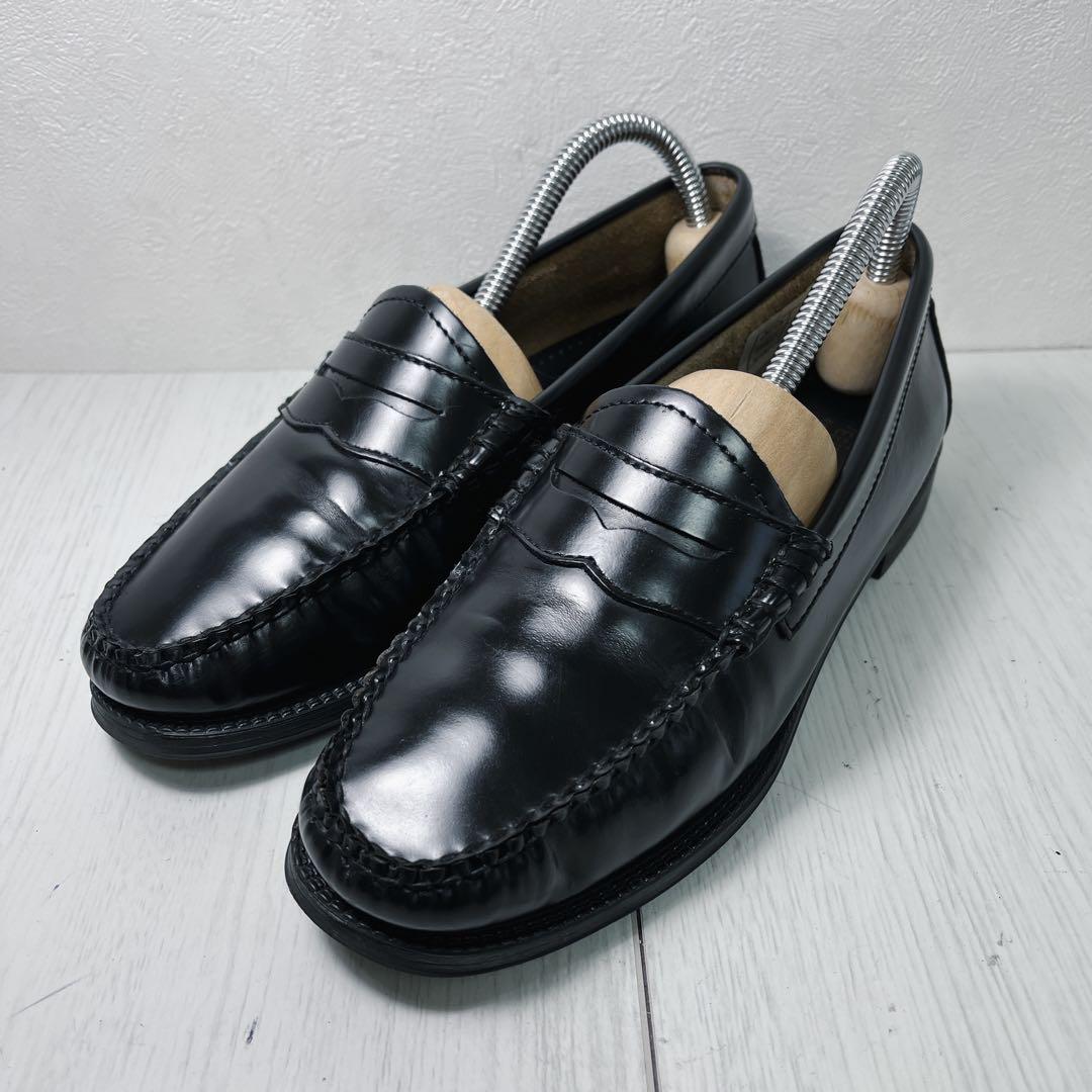 定番人気✨G.H.BASS 23.5㎝ ローファー 黒 ローファー 現行