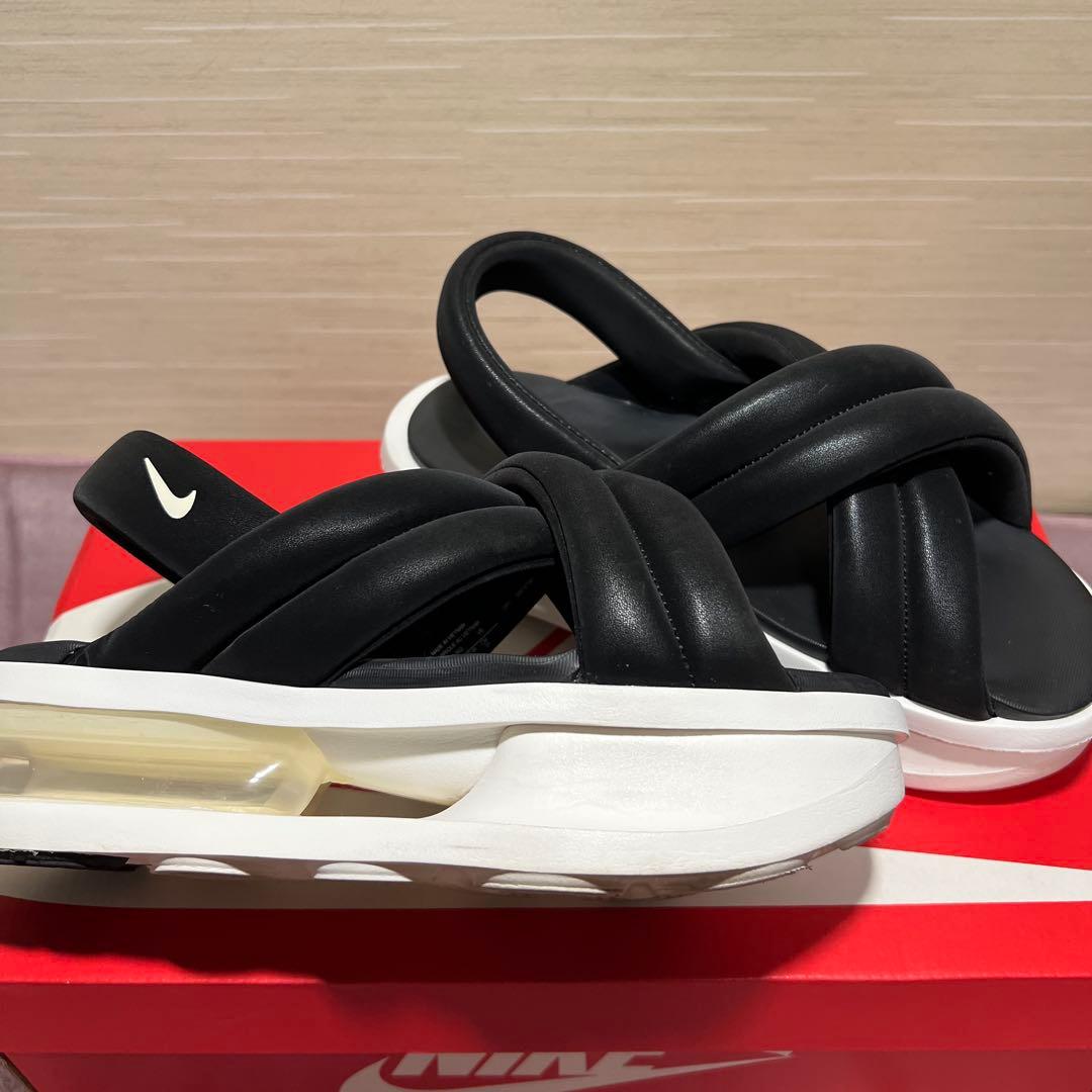 【1回のみ使用】極美品25cm NIKE エアマックス アイラ ブラック