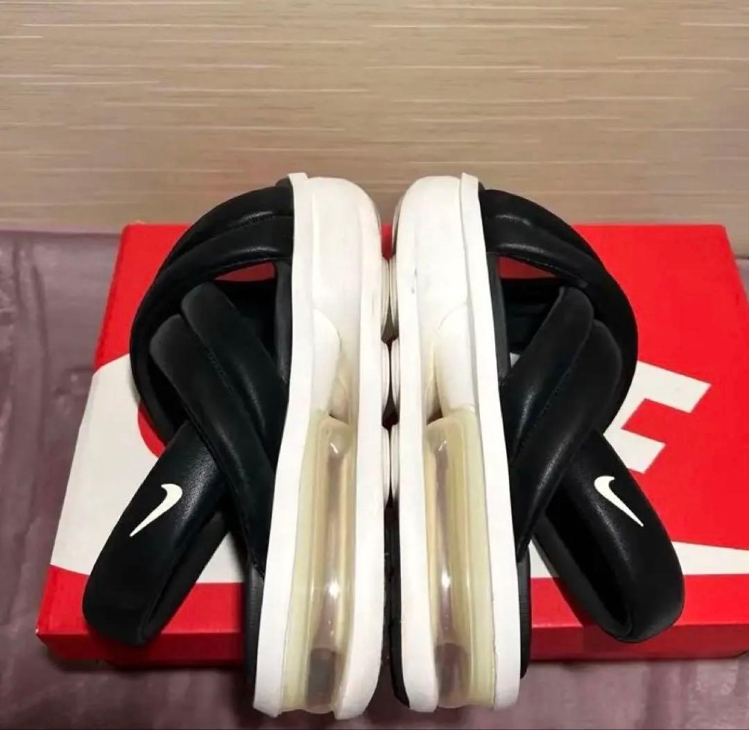 【1回のみ使用】極美品25cm NIKE エアマックス アイラ ブラック