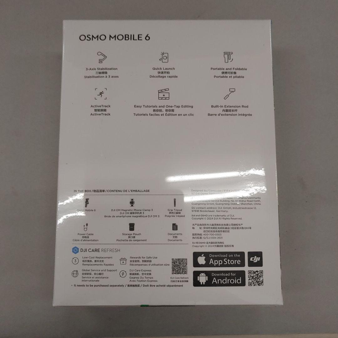 509412　DJI ジンバル Osmo Mobile 6 新品未開封