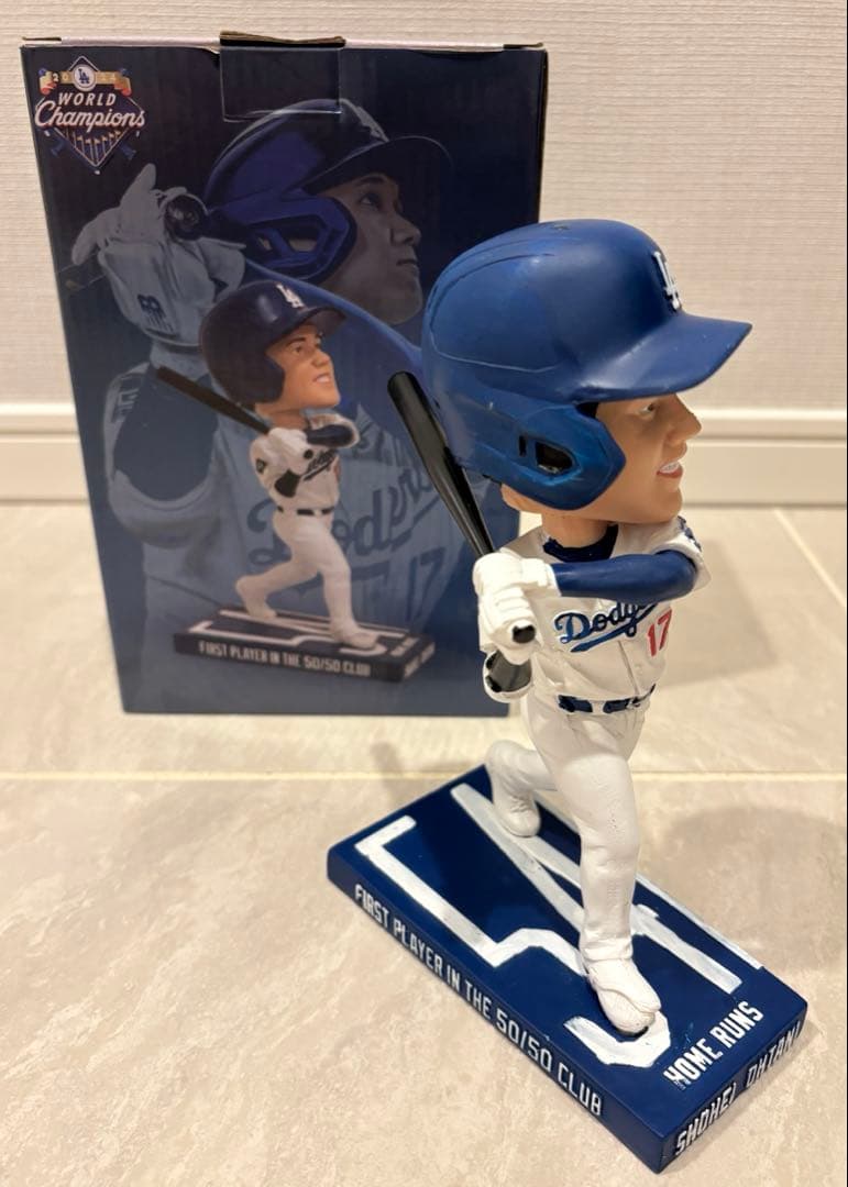 大谷翔平 ボブルヘッド 8/27 球場配布 50/50 ドジャース