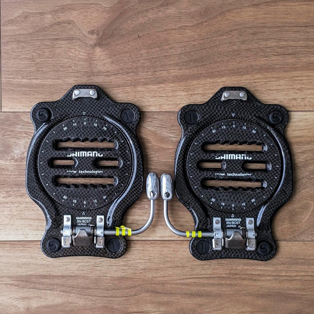 【レア】カーボン製！シマノ クリッカー ステップイン バインディング