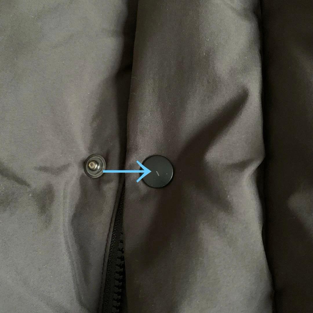 Plage プラージュHAKUU ハク　COCOON ダウンジャケット　ブラック