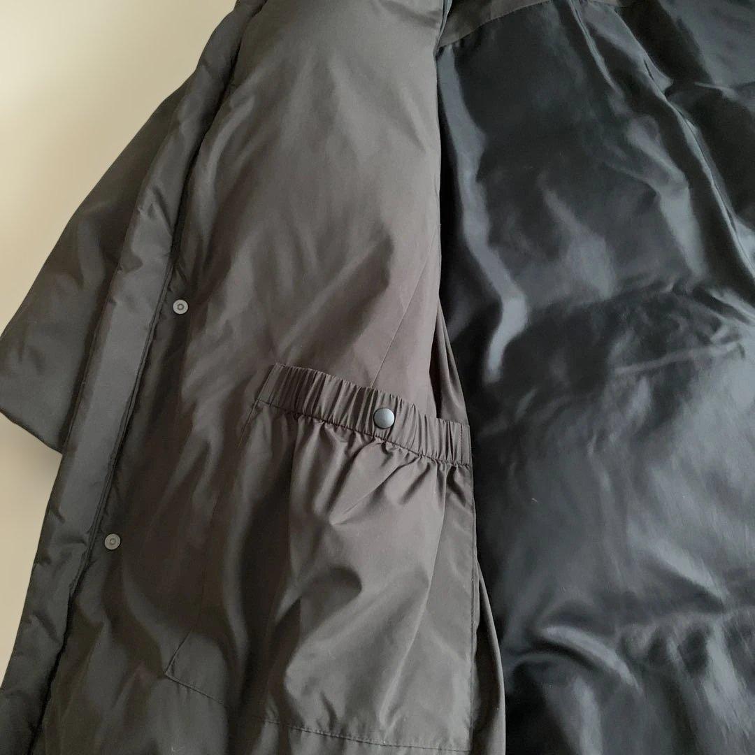 Plage プラージュHAKUU ハク　COCOON ダウンジャケット　ブラック