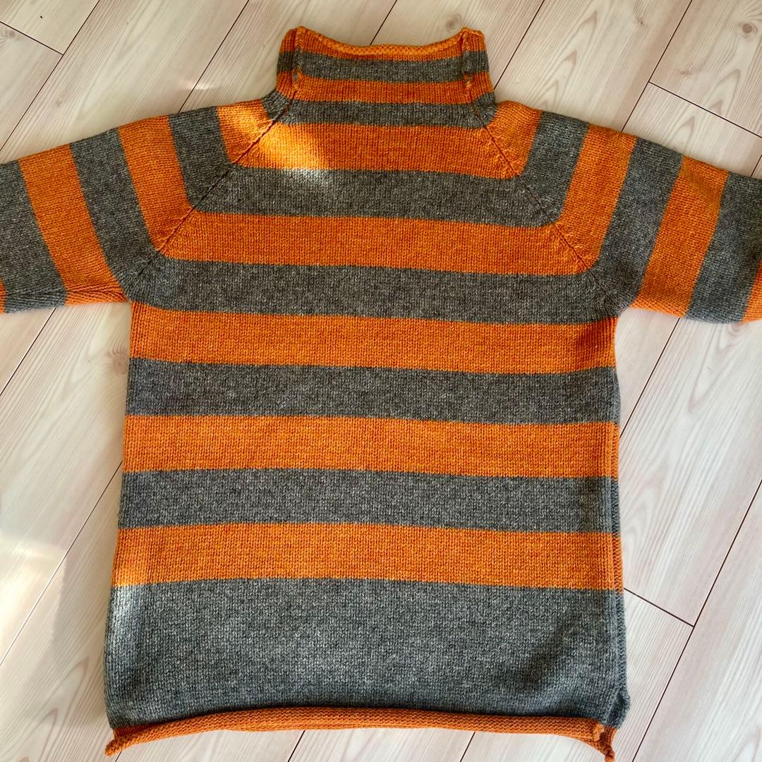 【レア物】INVERALLAN✖️ships ニット　目を引くニット　42サイズ