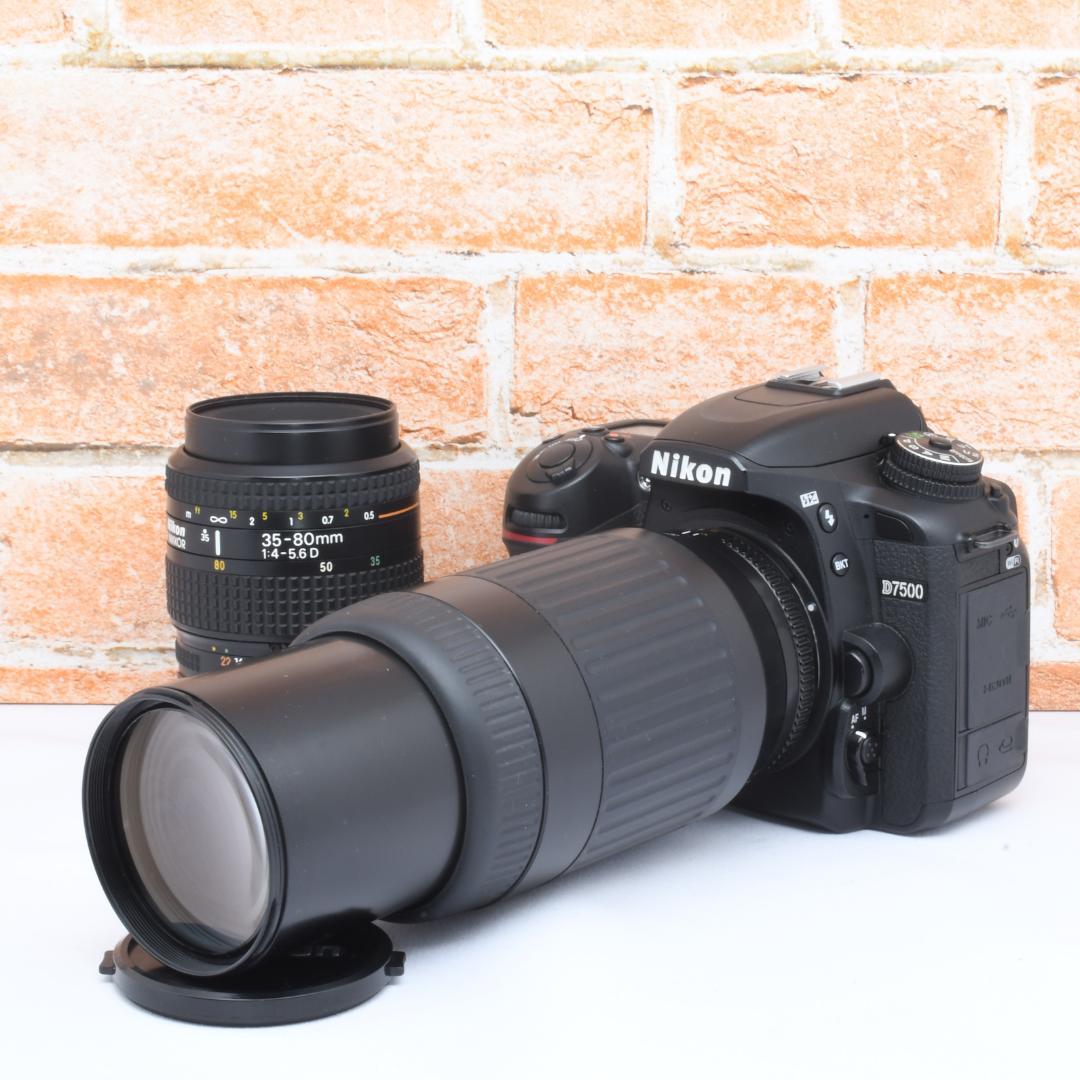 カメラバッグ付き✨Nikon D7500✨超望遠レンズ✨初心者さんおすすめ