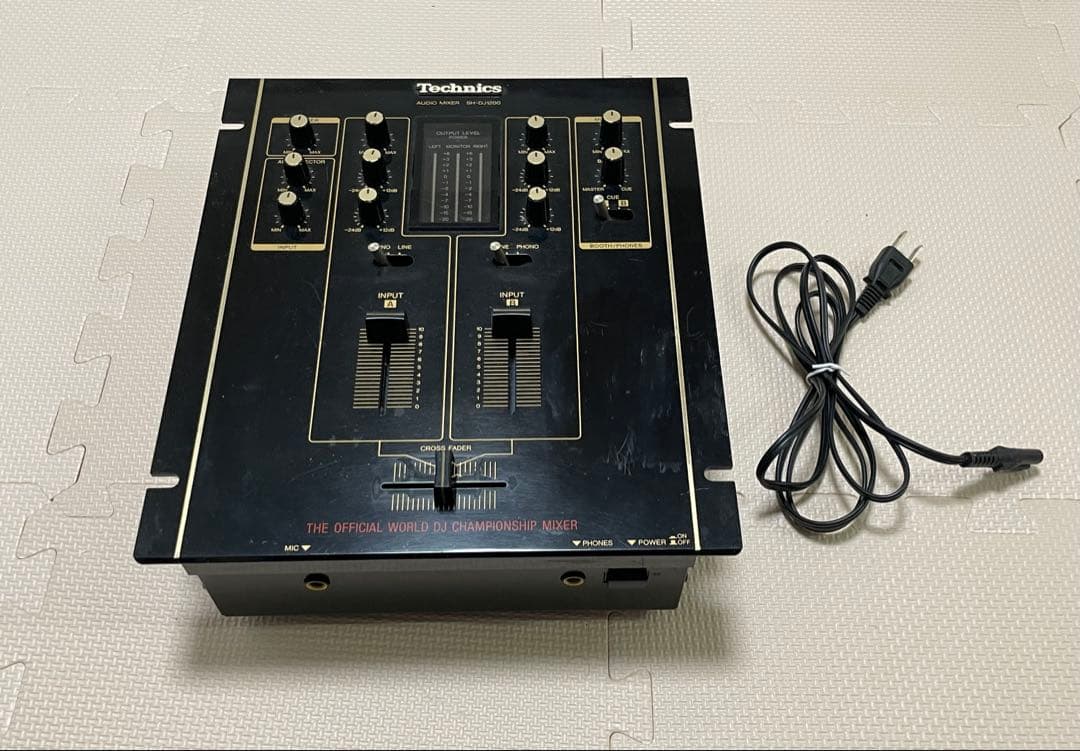 マ*ド様 【動作確認済み】Technics SH-DJ1200 DJミキサー