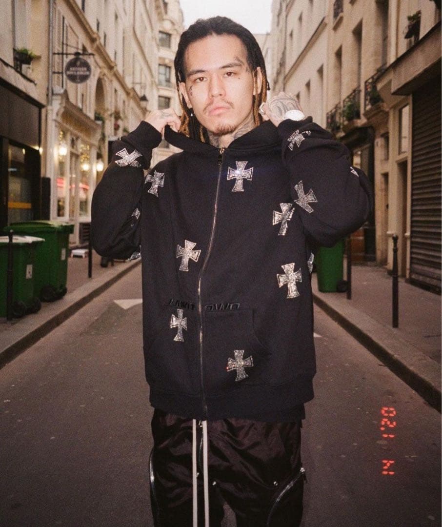 Unknown セットアップ ジップパーカー yzerr着用