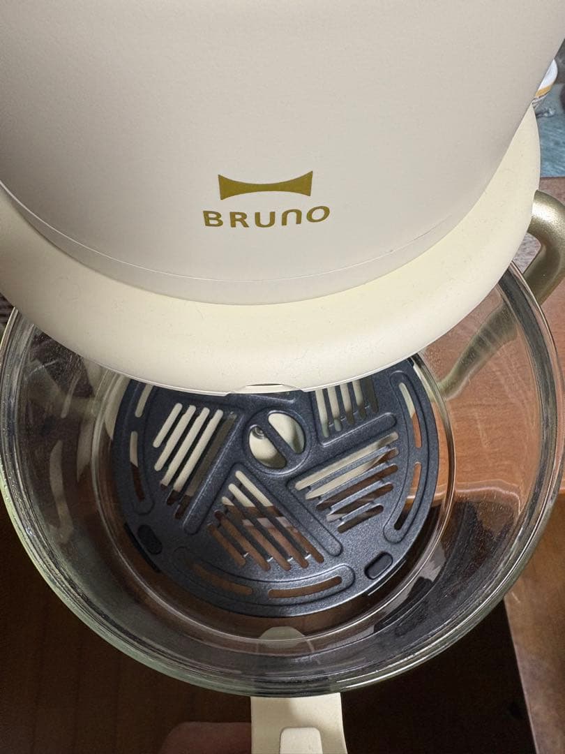 BRUNOガラスエアフライヤー　BOE122 ブルーノ