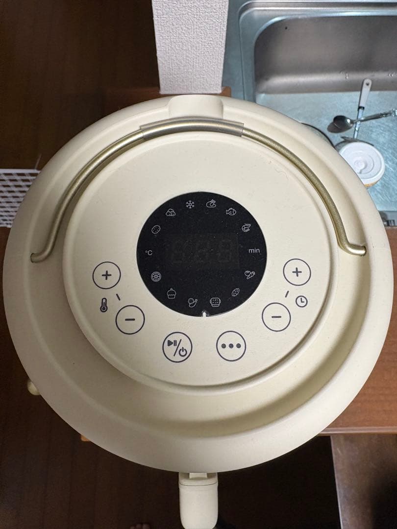 BRUNOガラスエアフライヤー　BOE122 ブルーノ