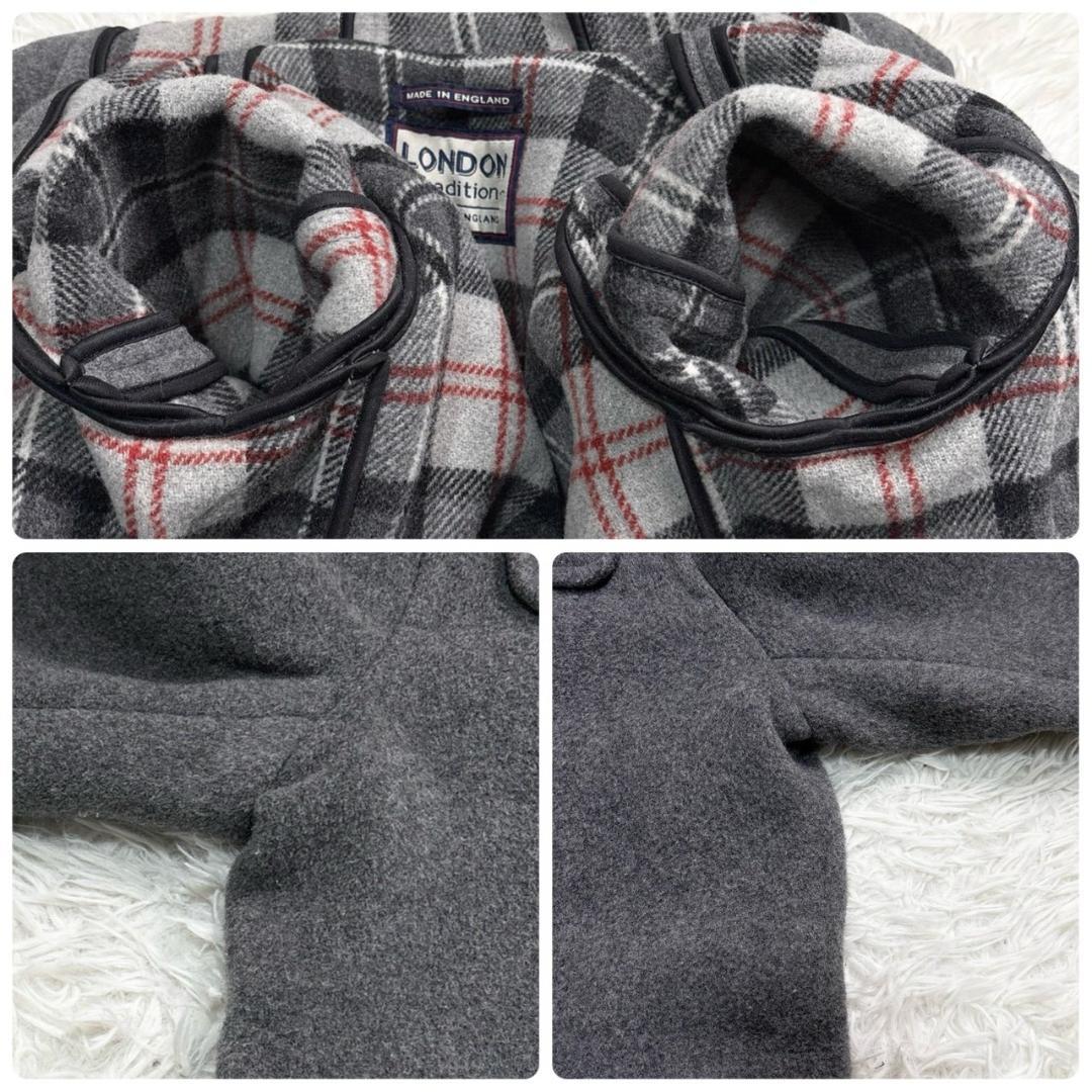 別注 LONDON TRADITION ダッフルコート フード M相当 38