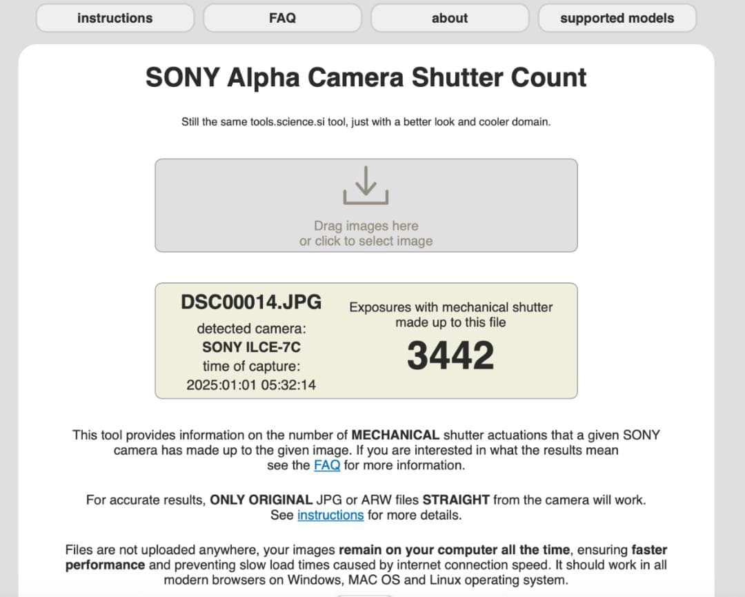 【ショット数：3442枚】SONY α7C ブラック （定価：229,900円）