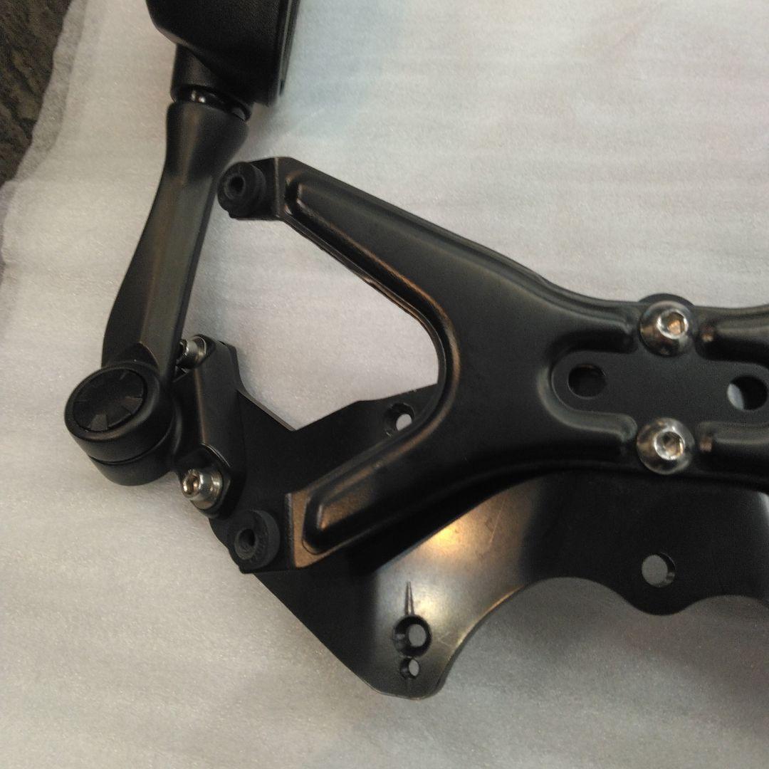 ヤマハXフォーススモークスクリーンボディマウントミラーセット中古品