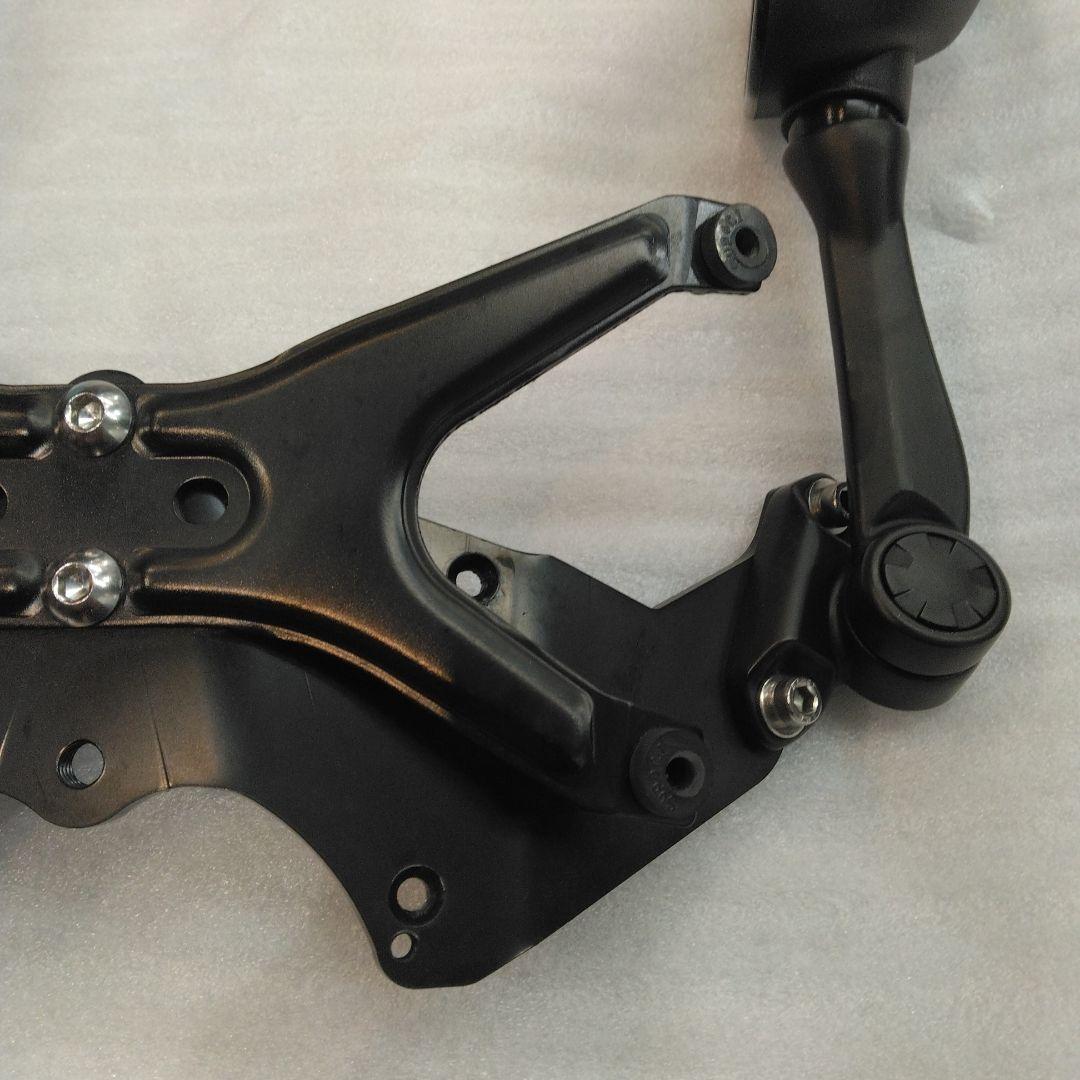 ヤマハXフォーススモークスクリーンボディマウントミラーセット中古品