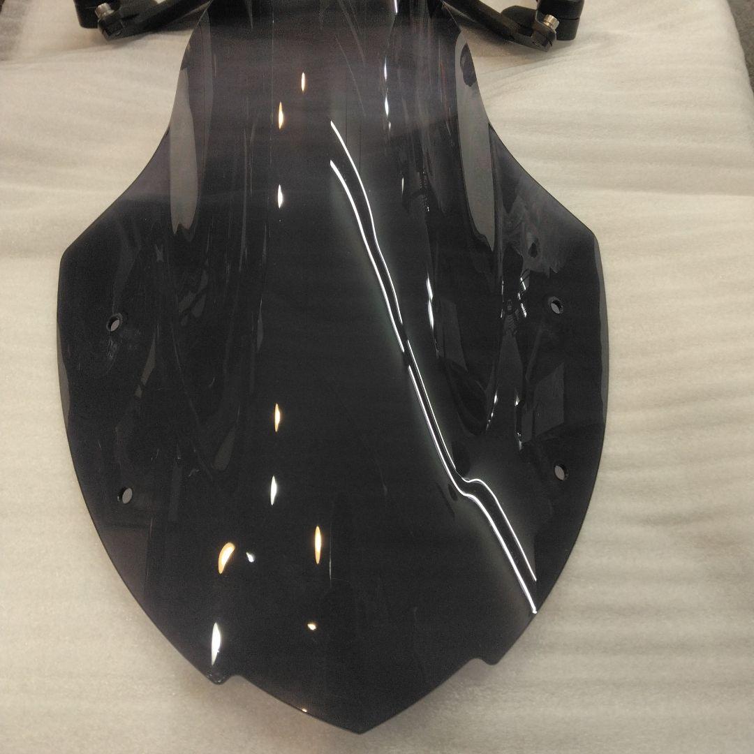 ヤマハXフォーススモークスクリーンボディマウントミラーセット中古品