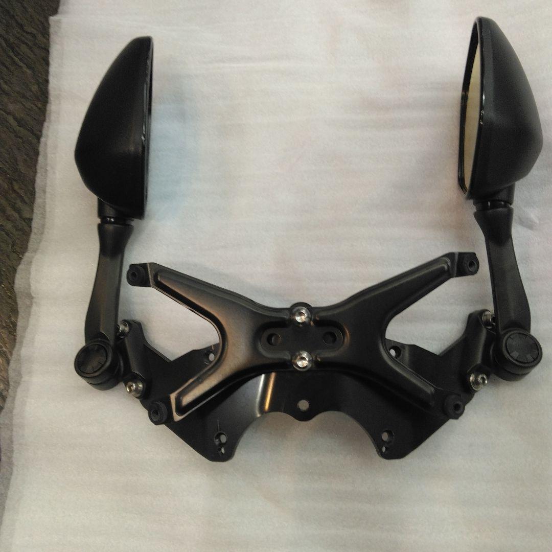 ヤマハXフォーススモークスクリーンボディマウントミラーセット中古品