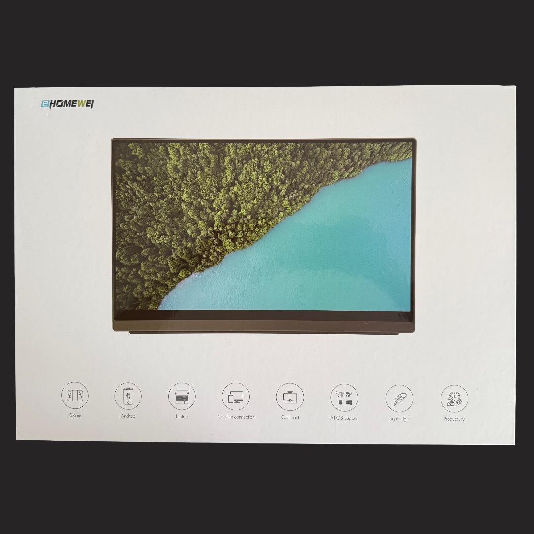 EWEI モバイルモニター 15.6 有機EL 4K 3840x2160