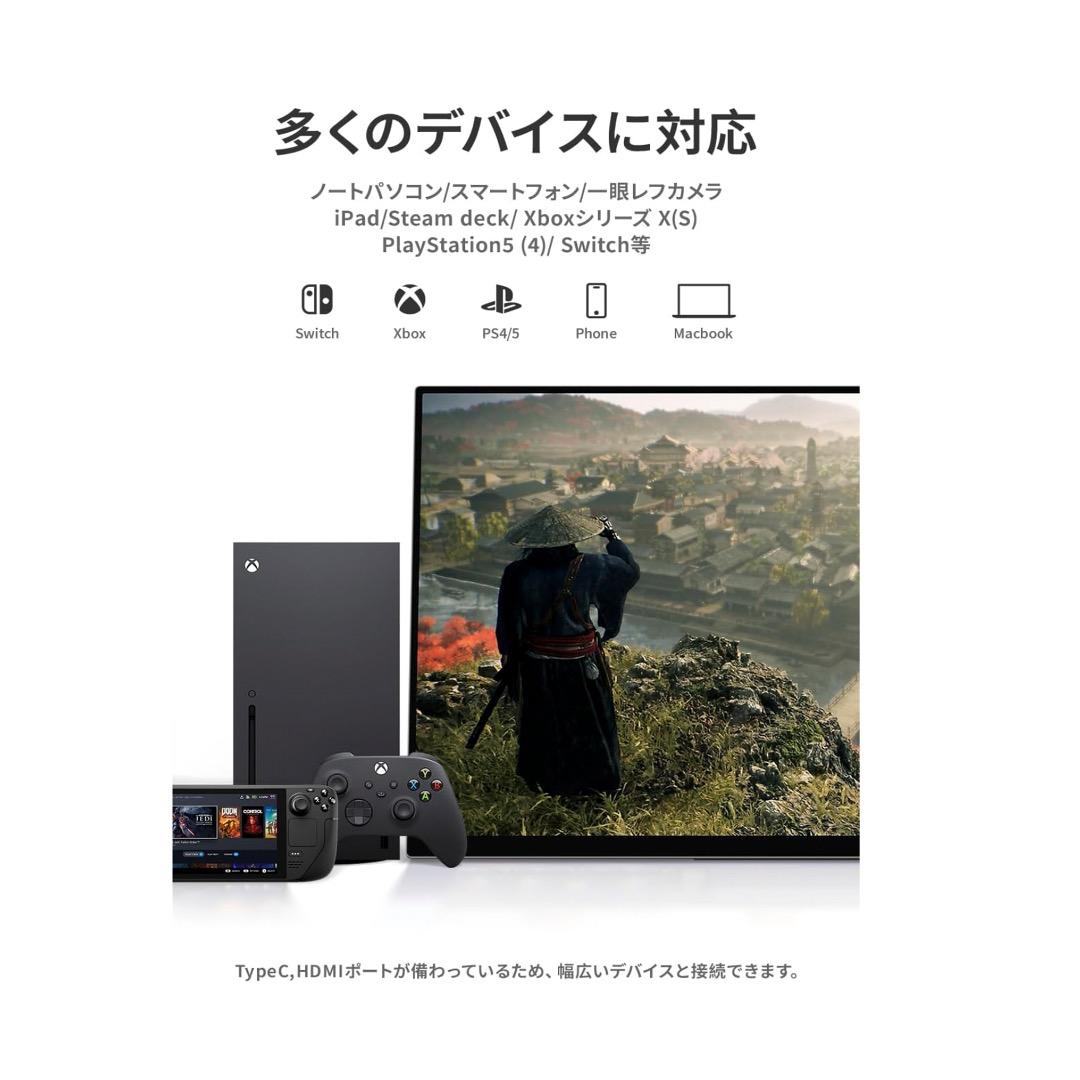 EWEI モバイルモニター 15.6 有機EL 4K 3840x2160