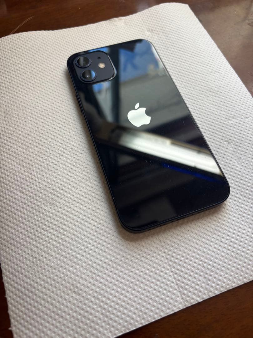 Apple iPhone 12 64G ブラック 本体-ジャンク-