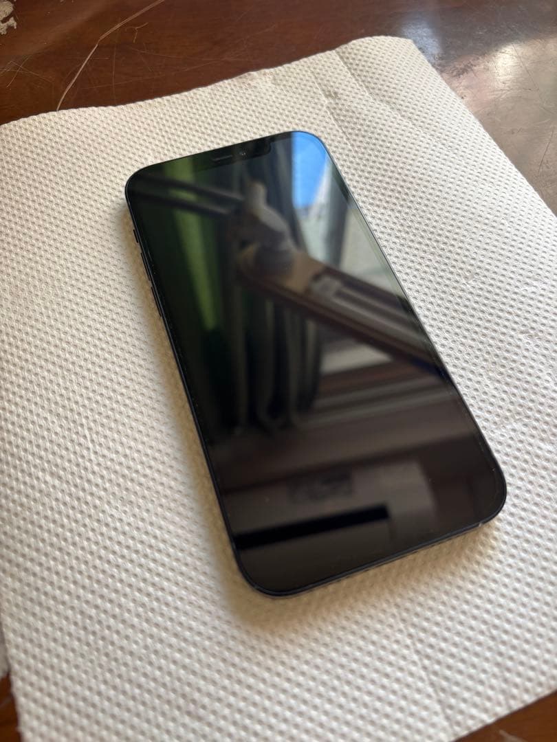 Apple iPhone 12 64G ブラック 本体-ジャンク-