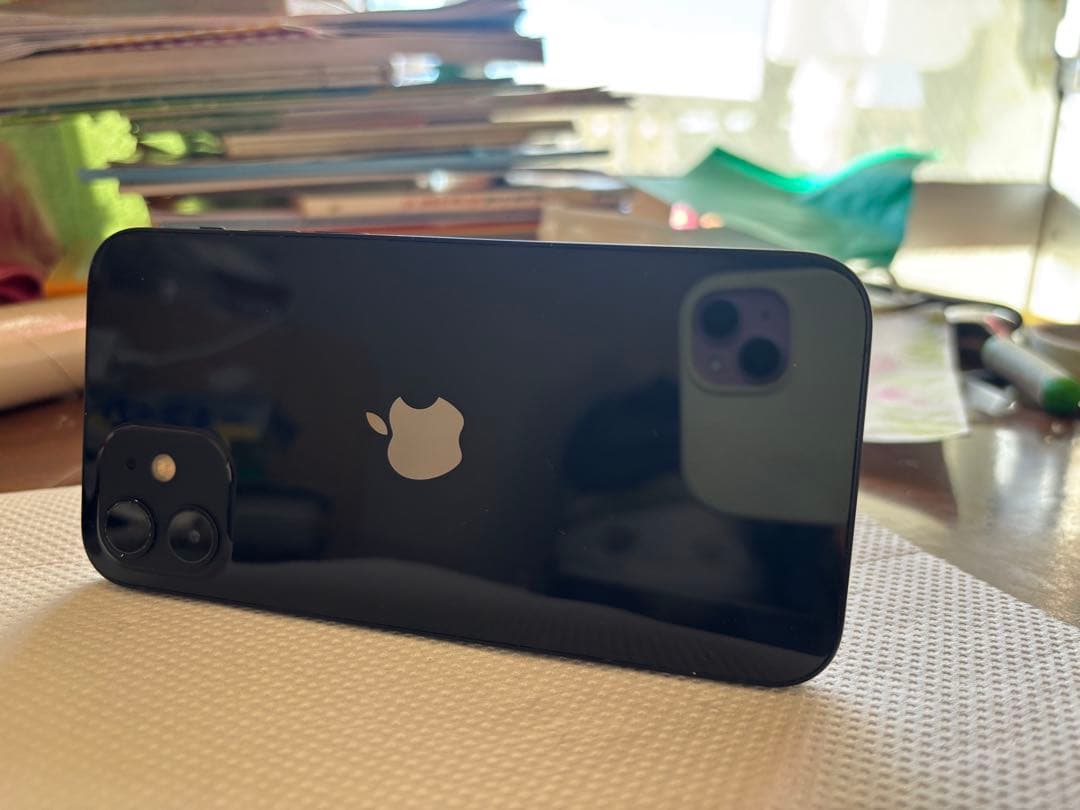 Apple iPhone 12 64G ブラック 本体-ジャンク-