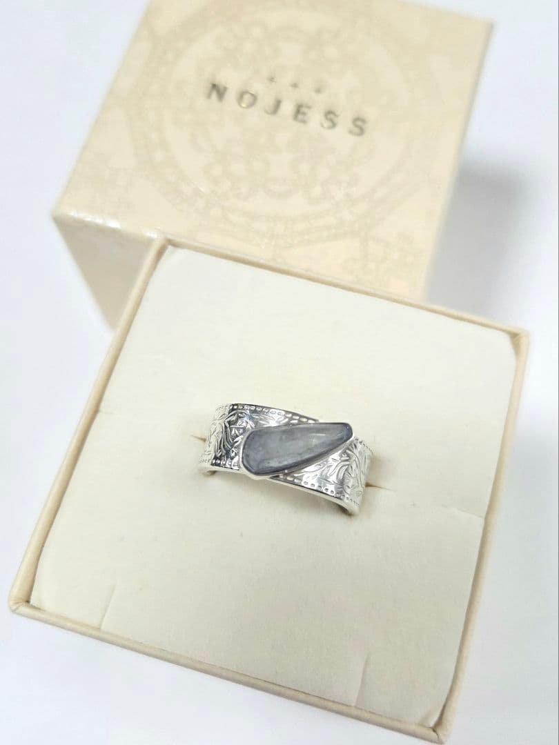 【美品】 NOJESS　シルバー　クォーツ　リング　ノジェス　アガット