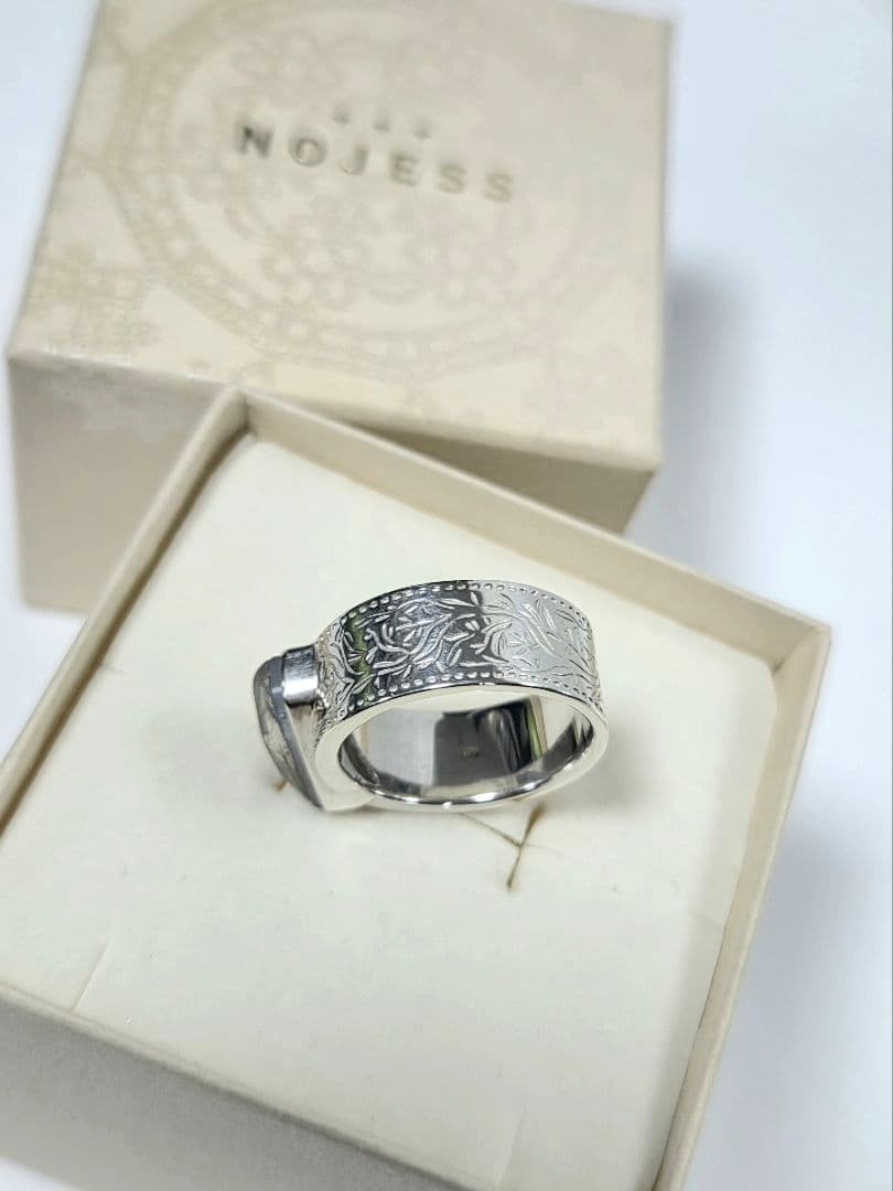 【美品】 NOJESS　シルバー　クォーツ　リング　ノジェス　アガット