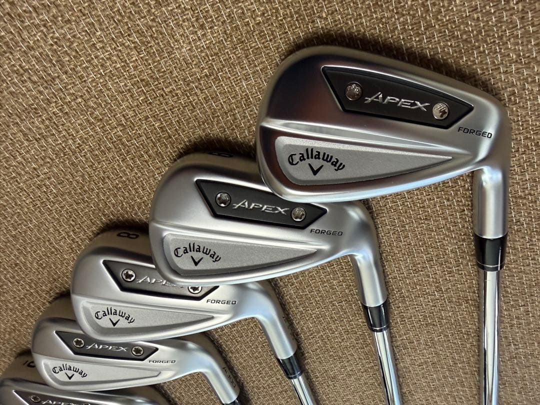 【ほぼ新品】Callaway APEX Ai300 アイアンセット6本セット