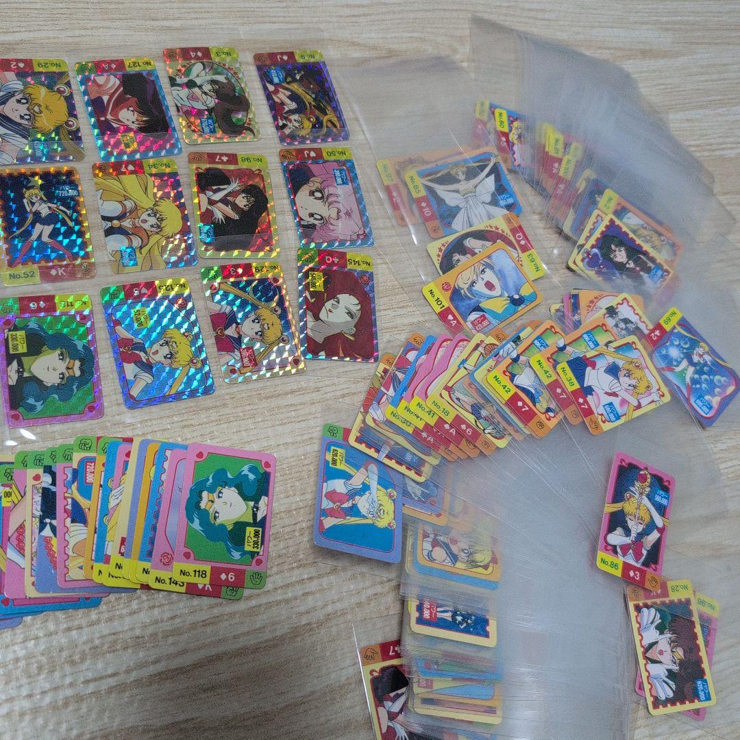 公式　セーラームーン　フリマ最大量　カードダス他