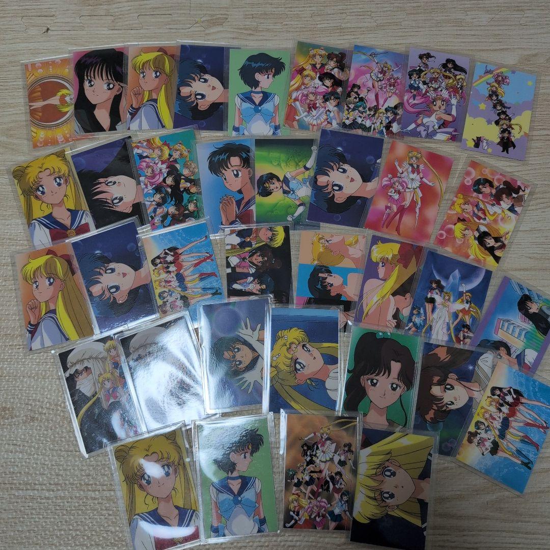 公式　セーラームーン　フリマ最大量　カードダス他