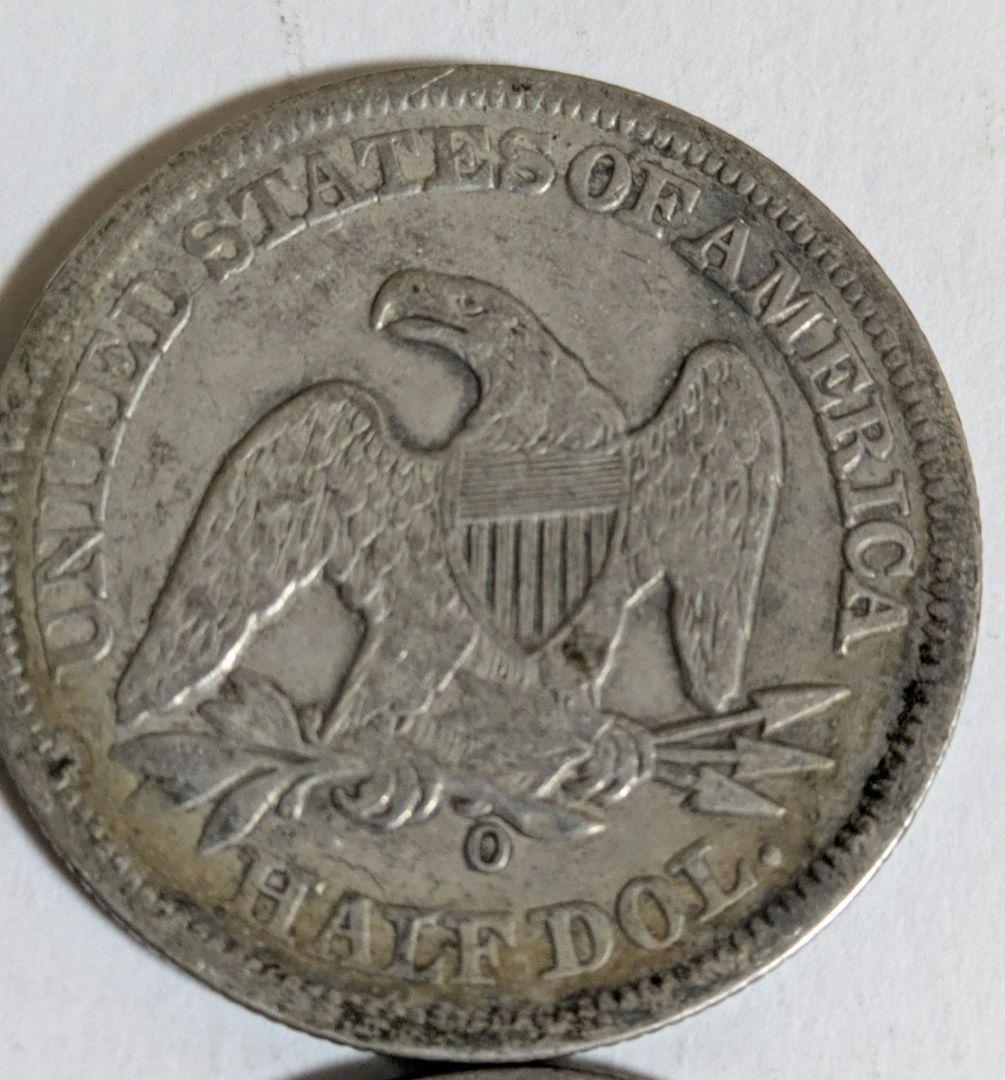 大*生様 アメリカ 銀貨  25セント シーテッドリバティハーフダラー 4