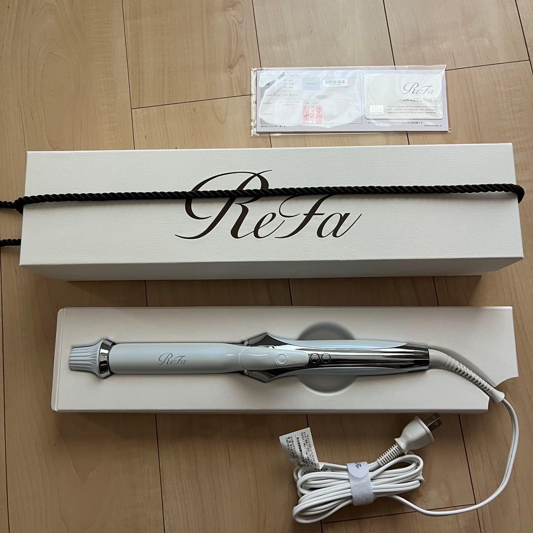 ReFe リファ カールアイロン プロ 26mm ホワイトRE-AU-02A