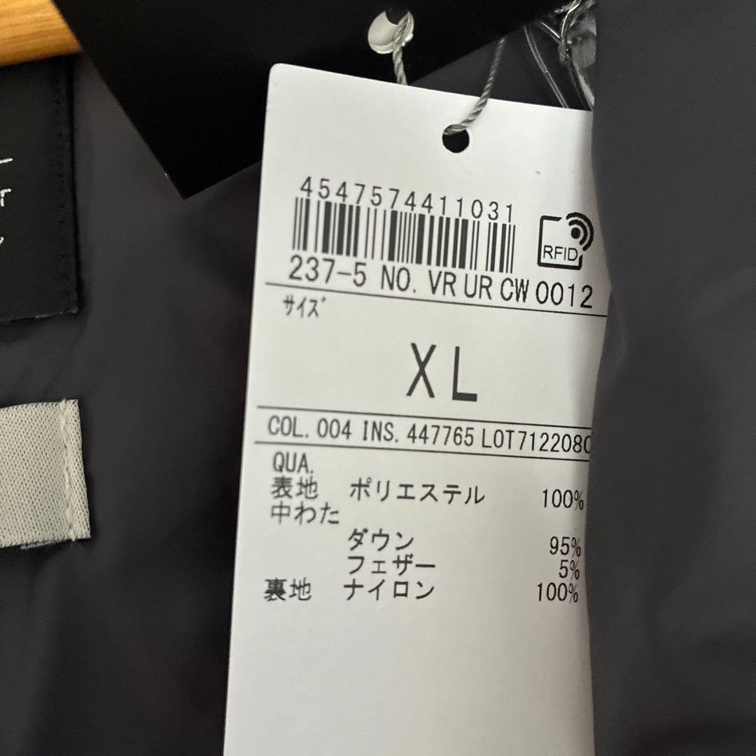 完売品【TAION×UNFILO 】フード付きジレ アンフィーロ　ダウンジレ