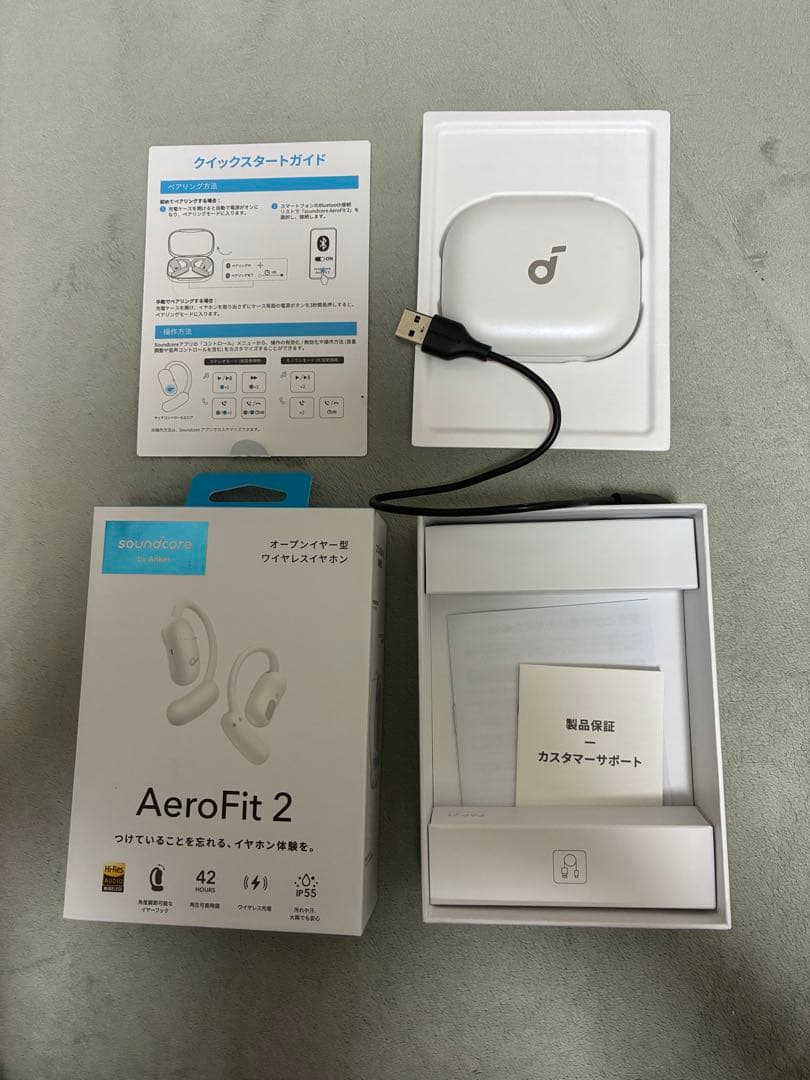 限定セール Anker SoundCore AeroFit2 ホワイト