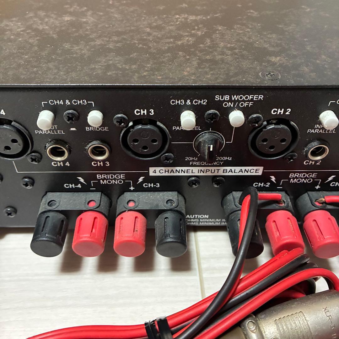 【通電確認済み】Classic Pro CP 4100 パワーアンプ