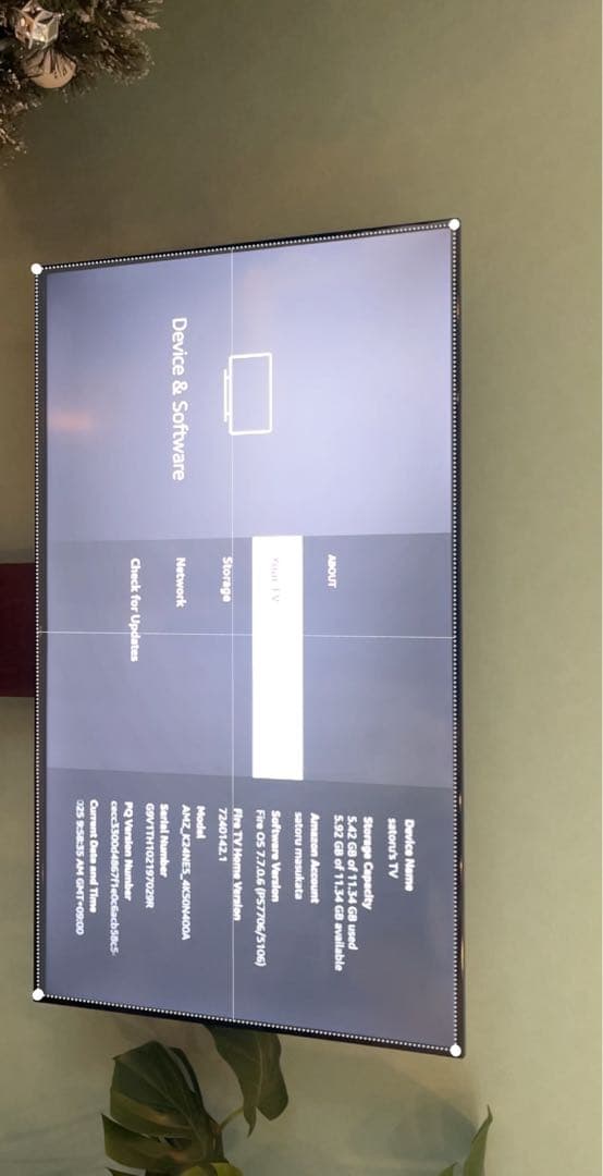 Fire TV 50型 4K UHD アメリカ版スマートTV