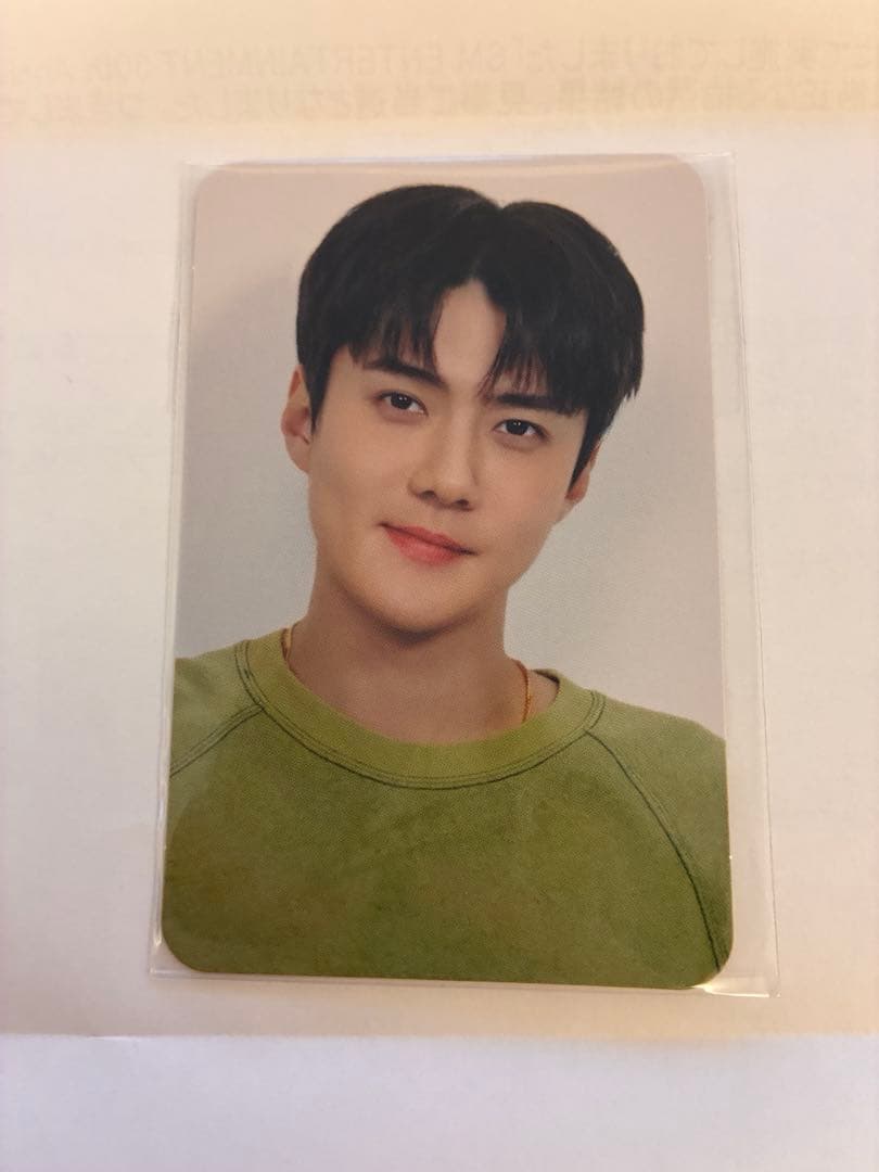 EXO セフン　30周年記念抽選会カード