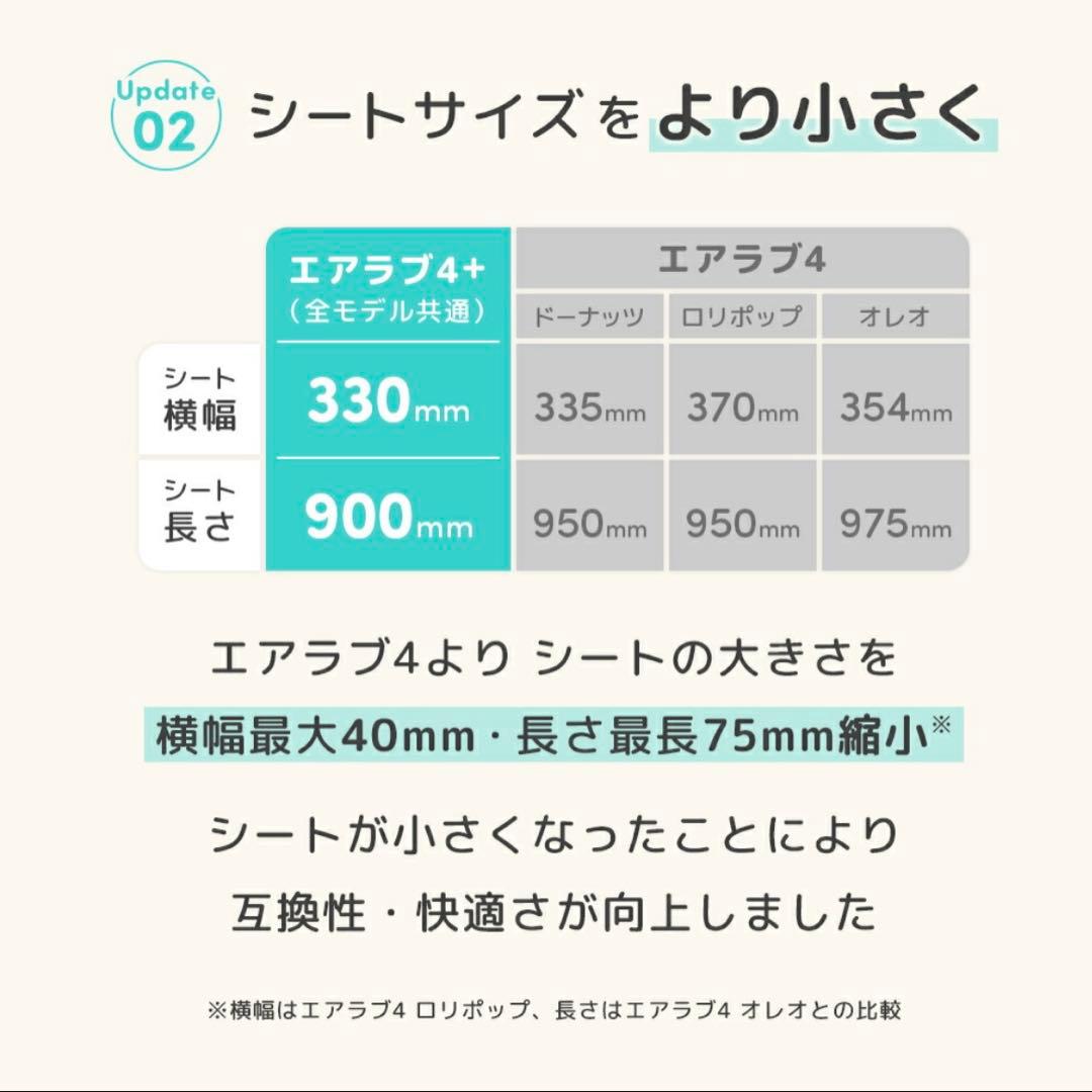 新品未使用未開封 エアラブ4プラス オレオ アーモンドクリーム