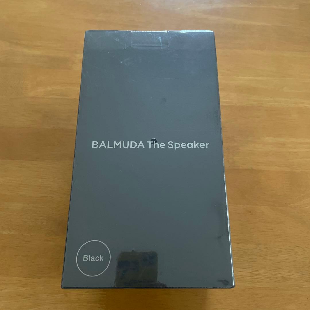 【新品未開封】 バルミューダ BALMUDA The Speaker BLACK