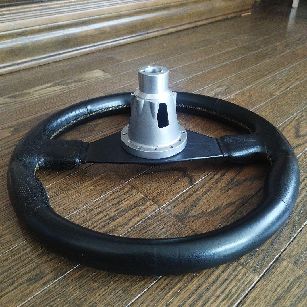 １９９６年式　ａｔｃ本革ステアリング　スプリントＲ　Ｓ１３ボス付き　イタリア製