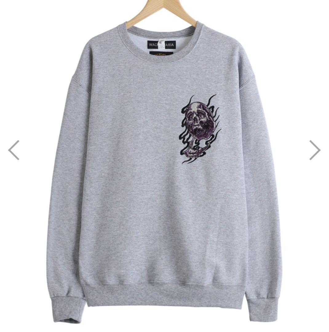 Lサイズ wackomaria 56tattoo スウェット グレー