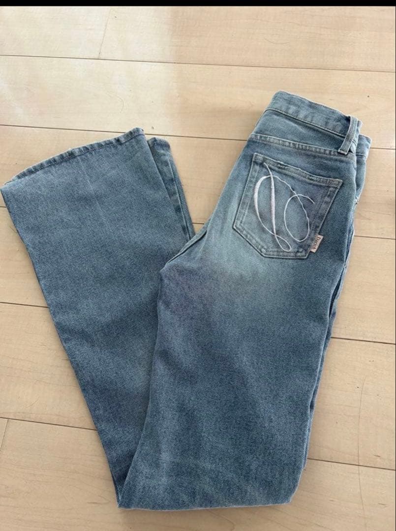 Darich セミフレアデニムパンツ