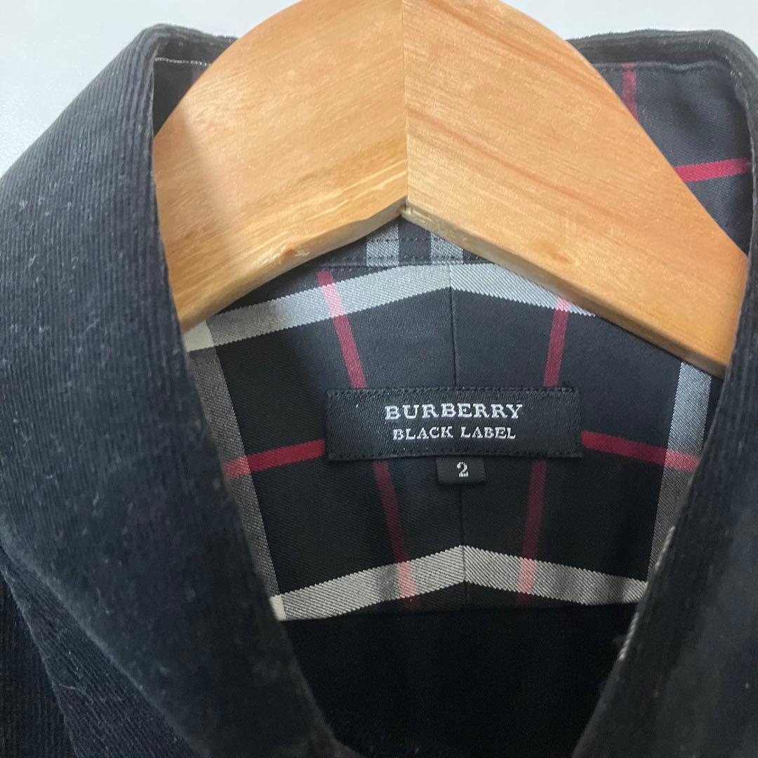 BURBERRY　ブラックレーベル　メンズ　コーディロイシャツ　2