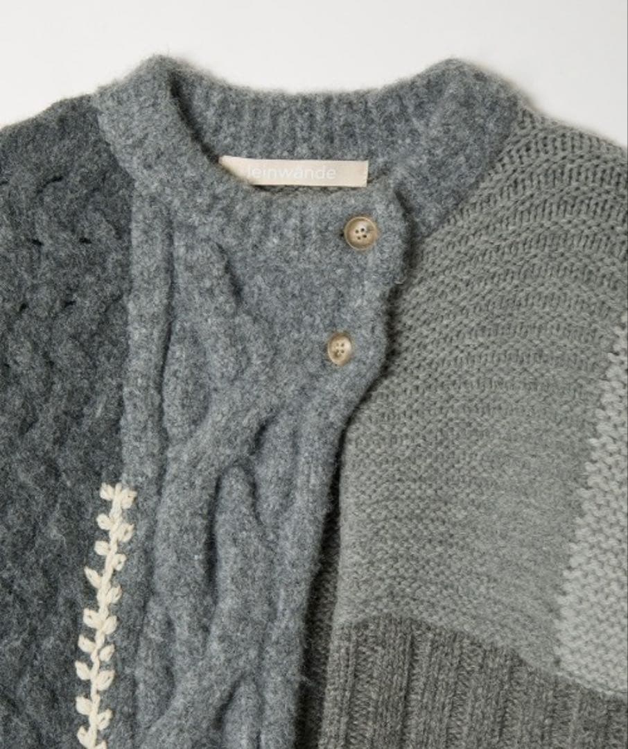 トップス Intarsia Cable Cardigan